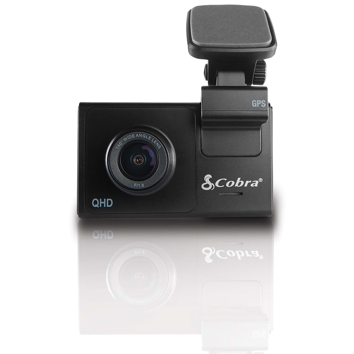 Cobra SC 200D Dual-View Smart Dash Cam Black