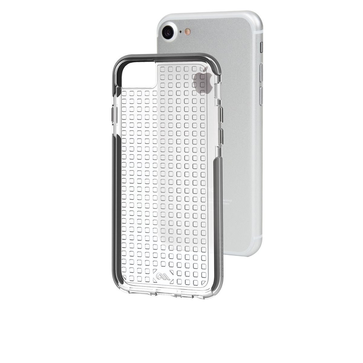 Case-Mate Tough Air Case for iPhone SE / 8 / 7 / 6 / 6s - Clear / Black