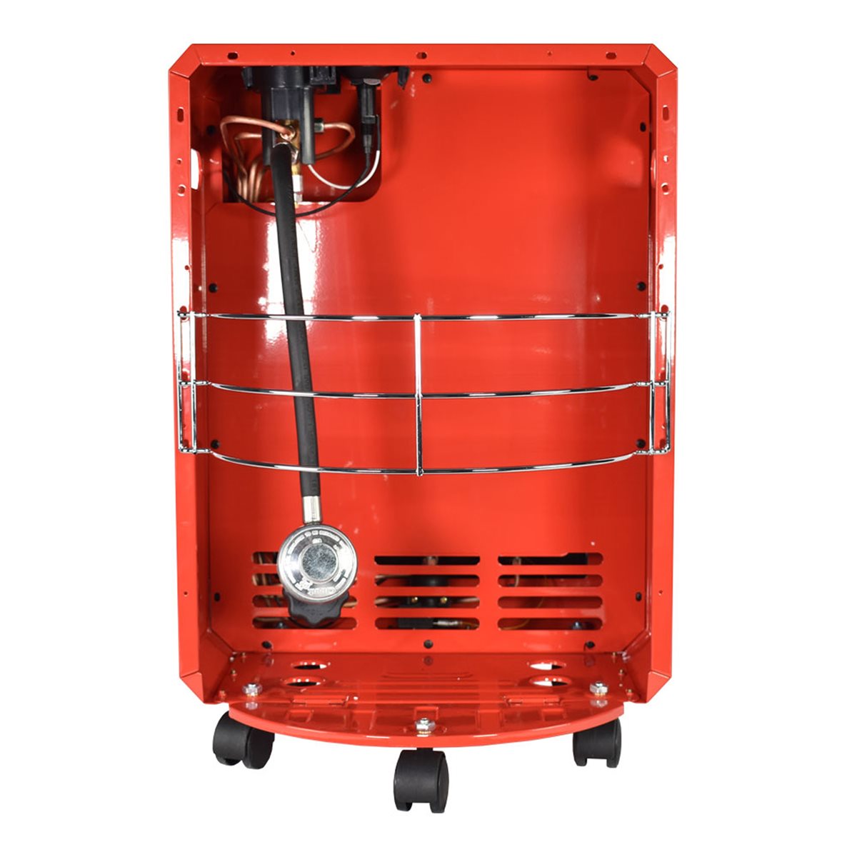 Protemp 18 000 Btu L Propane Portable Cabinet Heater Red